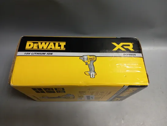 BOXED DEWALT XR DCF880N 18V LITHIUM ION DRILL