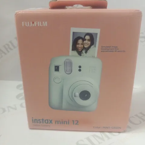 BOXED FUJIFILM INSTAX MINI 12 INSTANT CAMERA