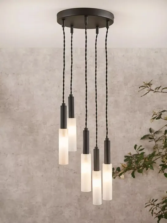 MICHELLE KEEGAN HOME CARETTE 5-LIGHT CEILING CLUSTER PENDANT RRP £55