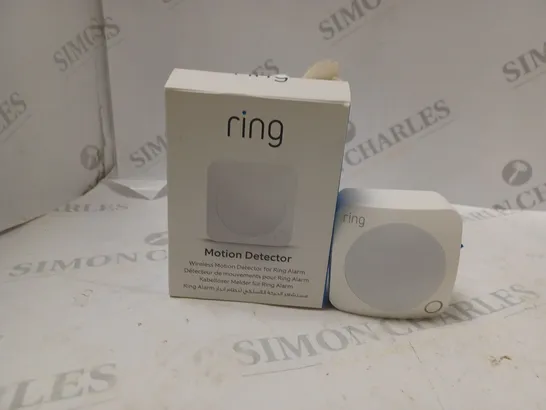 RING MOTION DETECTOR