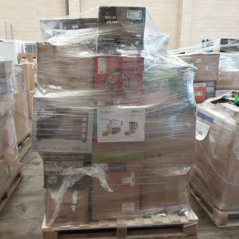 PALLET OF APPROXIMATELY 26 UNPROCESSED RAW RETURN HOUSEHOLD AND ELECTRICAL GOODS TO INCLUDE;