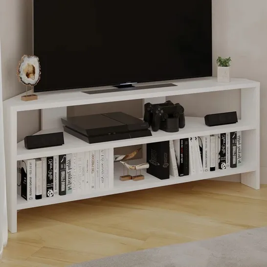 BOXED BEENE TV STAND FOR TV'S UP TO 49"