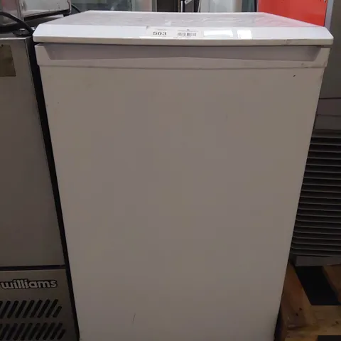 ESSENTIALS WHITE UNDERCOUNTER FRIDGE 