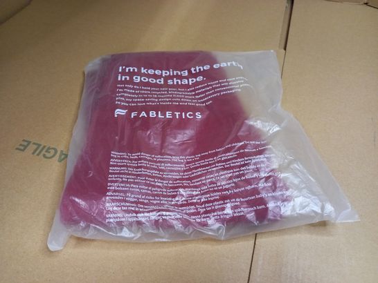 PACKAGED FABLETICS BRICK RED FITNESS LEGGINGS - MEDIUM