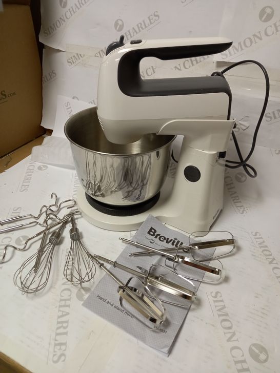 BREVILLE CLASSIC COMBO STAND AND HAND MIXER