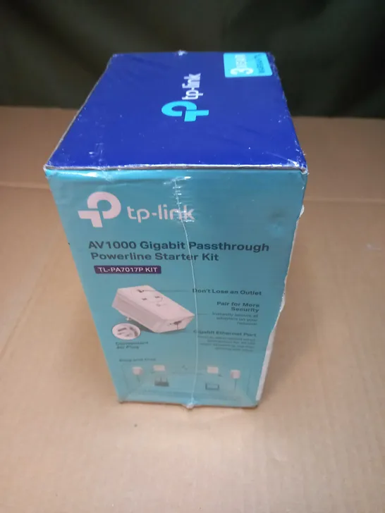 BOXED/SEALED TP-LINK PASS THROUGH POWERLINE STARTER KIT