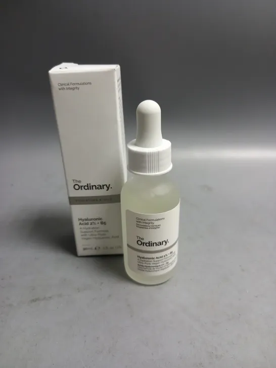 BOXED THE ORDINARY HYALURONIC ACID 2% AND BE SERUM 30ML