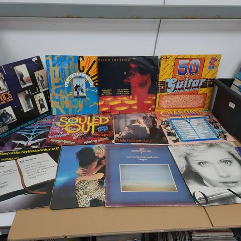 A COLLECTION OF VINYL RECORD LPs ETC