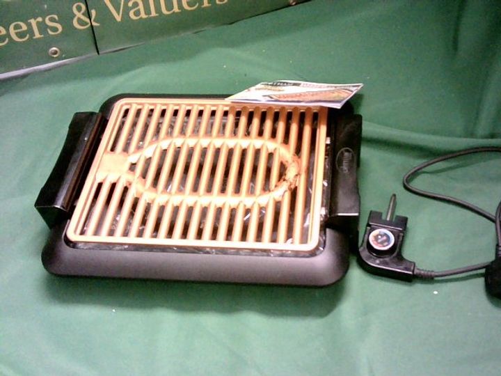 COPPER NONSTICK ELECTRIC INDOOR GRILL 3181442Simon Charles Auctioneers