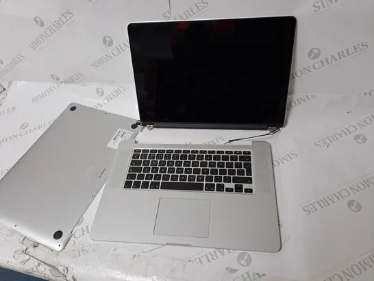 APPLE MACBOOK PRO 11 4/A1398 SERIAL #C02TMFDSG8WN