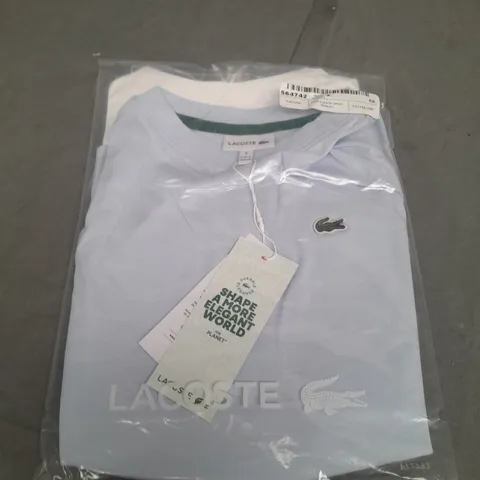 BAGGED LACOSTE LOGO T-SHIRT SIZE 5