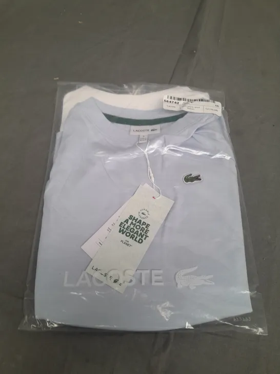 BAGGED LACOSTE LOGO T-SHIRT SIZE 5