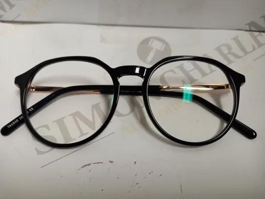 ROUND BLACK PRESCRIPTION GLASSES