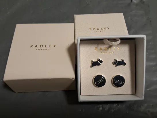 RADLEY SILVER EARRING SET 