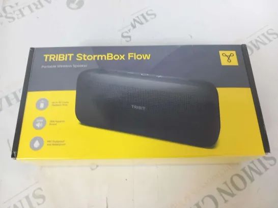 BOXED TRIBIT STORMBOX FLOW PORTABLE WIRELESS SPEAKER