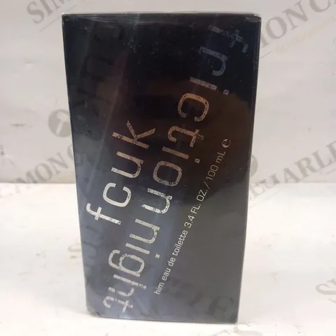 BOXED AND SEALED FCUK FRICTION NIGHT HIM EAU DE TOILETTE 100ML