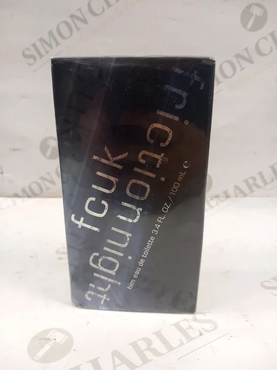 BOXED AND SEALED FCUK FRICTION NIGHT HIM EAU DE TOILETTE 100ML