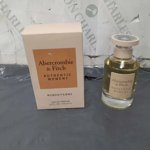 ABERCROMBIE AND FITCH AUTHENTIC MOMENT WOMAN/FEMME EAU DE PARFUM 100ML 