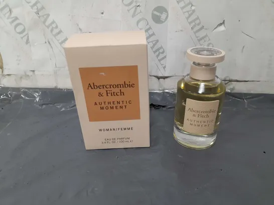 ABERCROMBIE AND FITCH AUTHENTIC MOMENT WOMAN/FEMME EAU DE PARFUM 100ML 