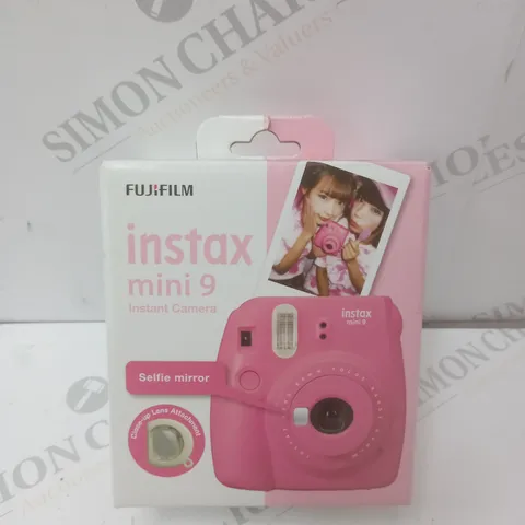 BRAND NEW BOXED FUJIFILM INSTAX MINI 9 INSTANT CAMERA - PINK