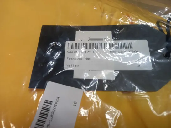 BRAVE SOULD PACKAGED YELLOW FESITVAL MAC - SIZE 10