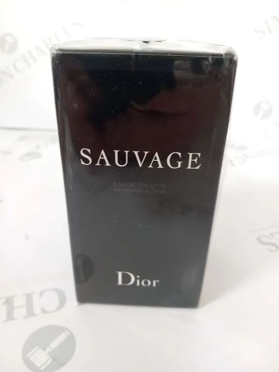 BOXED AND SEALED DIOR SUAVAGE EAU DE TOILETTE SPRAY 100ML 