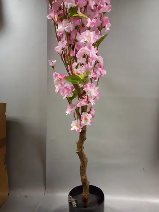 ARTIFICIAL INDOOR CHERRY TREE POTTED PLANT - COLLECTION ONLY  