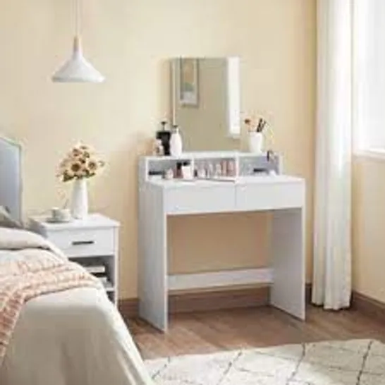 BOXED ALEXEE DRESSING TABLE WITH MIRROR 