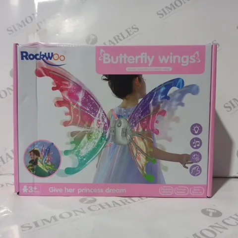 BOXED ROCKWOO ELECTRIC SPARKLING BUTTERFLY WINGS