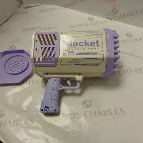 BOXED ROCKET BUBBLE GUN