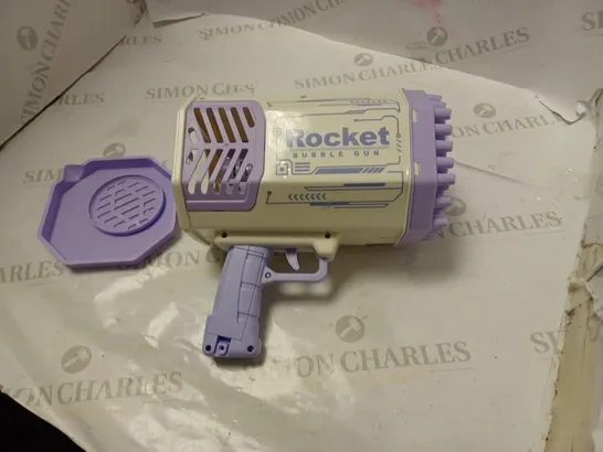 BOXED ROCKET BUBBLE GUN