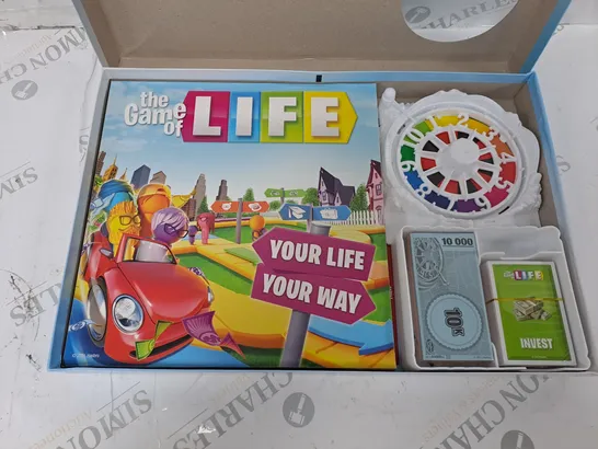 BOXED THE GAME OF LIFE BOARD GAME RRP £29.99