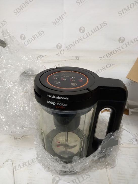 MORPHY RICHARDS CLARITY SOUP MAKER