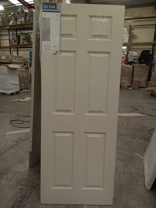 1980 X 761MM 6 PANNEL WHITE INTERNAL DOOR