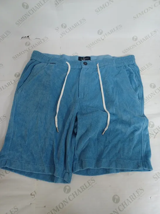 MR MARVIN THE SHORT TERRIES LIGHT BLUE SHORTS - 3XL