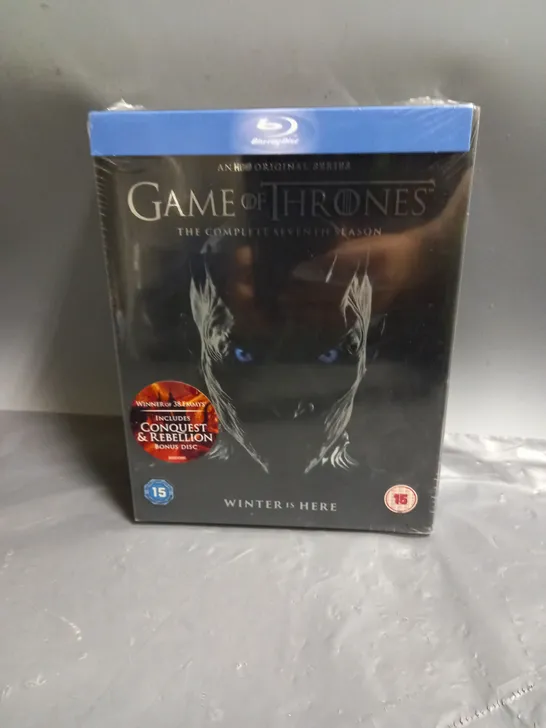 SEALED GAME OF THRONES COMPLETE SEVENTH SEASON BLU-RAY DVD 15+