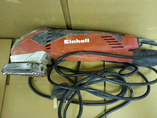 EINHELL TE-DS 20 E 200 W DETAIL SANDER WITH SOFT START AND VARIABLE SPEED 