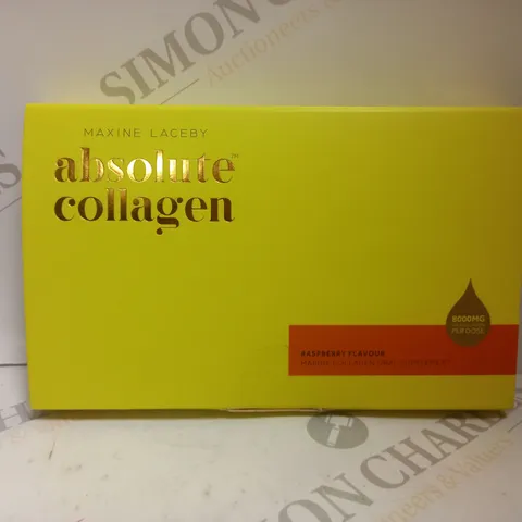 SEALED MAXINE LACEBY ABSOLUTE COLLAGEN ORAL SUPPLEMENTS - RASPBERRY 