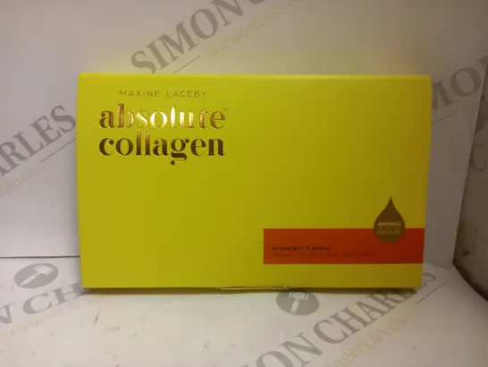 SEALED MAXINE LACEBY ABSOLUTE COLLAGEN ORAL SUPPLEMENTS - RASPBERRY 