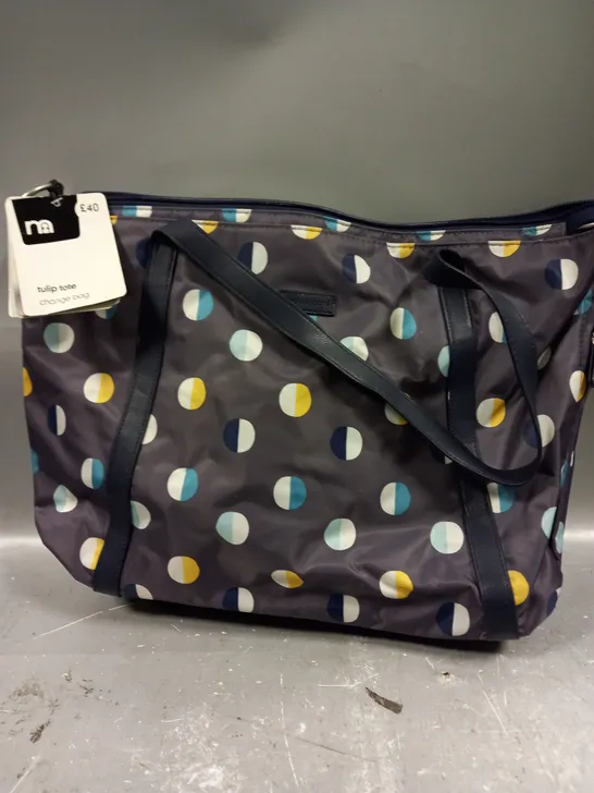 MOTHERCARE TULIP TOTE CHANGE BAG 