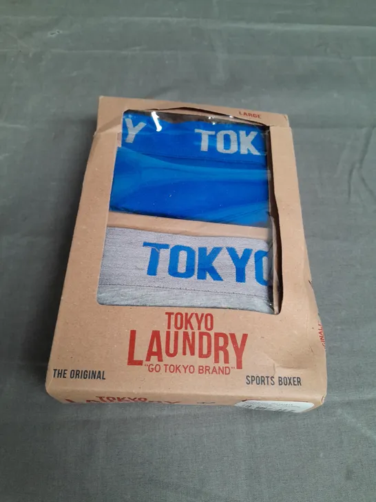 BOXED TOKYO LAUNDRY SPORTS BOXERS SIZE L