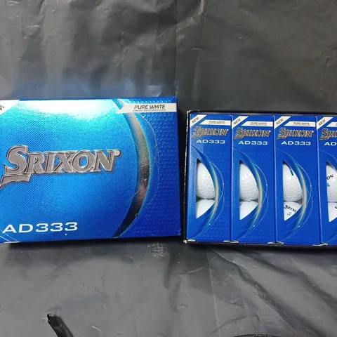 BOXED SRIXON AD333 SET OF 12 GOLF BALLS