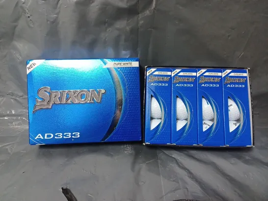 BOXED SRIXON AD333 SET OF 12 GOLF BALLS