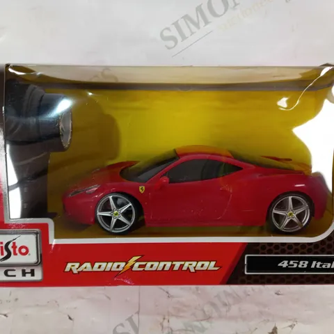 MAISTO TECH RADIO CONTROL FERRARI 458 ITALIA