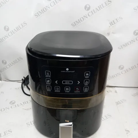 COOKS ESSENTIALS SINGE BASKET AIR FRYER 