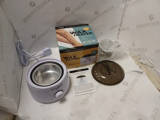 BOXED MYLEE PROFESSIONAL ELECTRIC WAX HEATER WITH INSTRUCTIONS