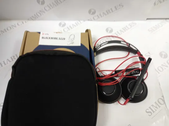 POLY BLACKWIRE 5220 HEADSET