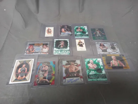 BOX OF ASSORTED COLLECTABLE WRESTLING CARDS