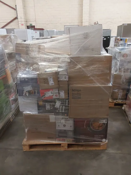 PALLET OF APPROXIMATELY 34 UNPROCESSED RAW RETURN HOUSEHOLD AND ELECTRICAL GOODS TO INCLUDE;