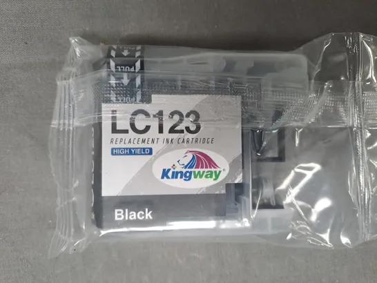 KINGWAY LC123 REPLACEMENT INK CARTRIDGE IN BLACK